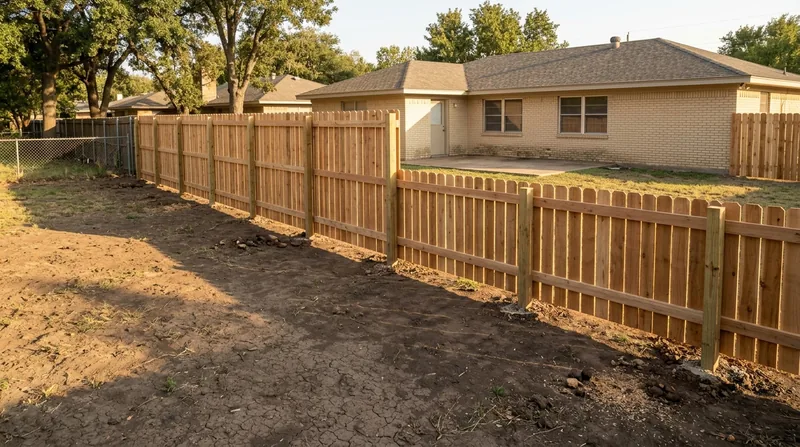 Wood & Privacy Fence Installation Fort Worth