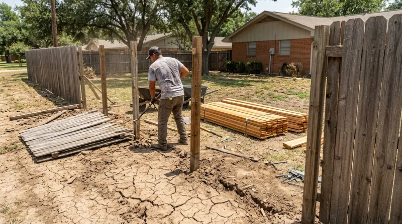 Fence Replacement & Removal Fort Worth