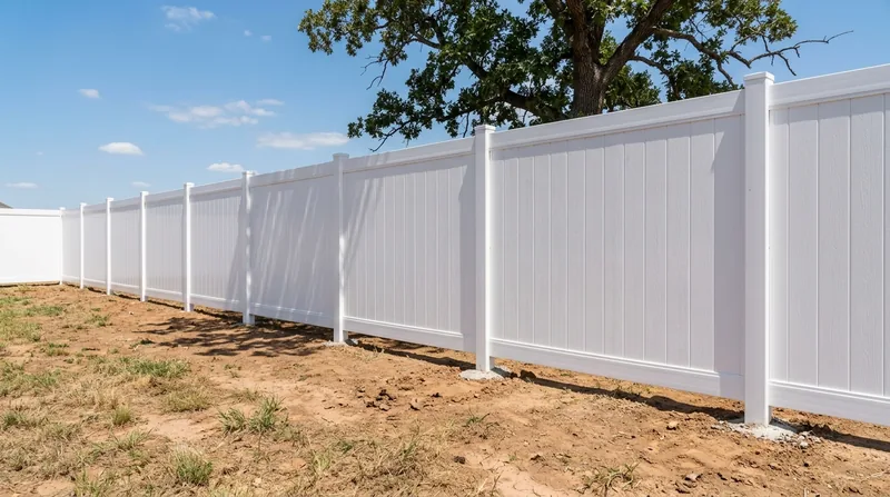 Vinyl & PVC Fence Installation Fort Worth